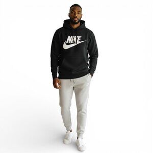 Nike Club Men's Fleece Sweatsuit 2 Pc Tracksuit Matching Bone Beige Tan NWT